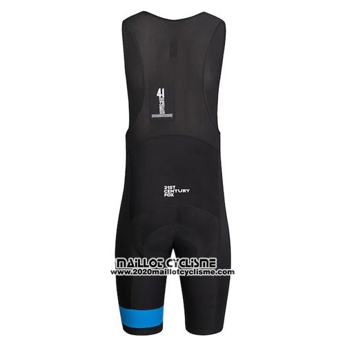 2016 Maillot Ciclismo Sky Azur et Blanc Manches Courtes et Cuissard